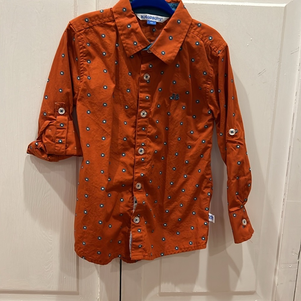 Boys 4T Ruggedbutts button down - Picture 6 of 7